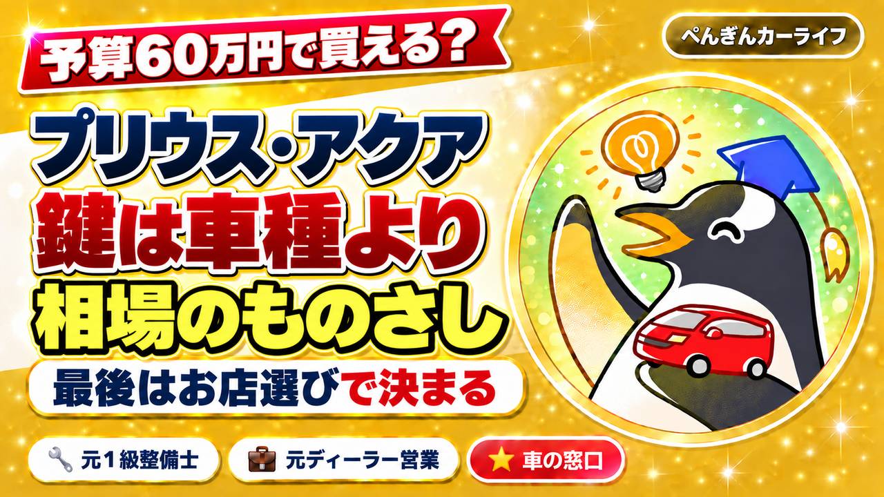 予算60万円の中古車