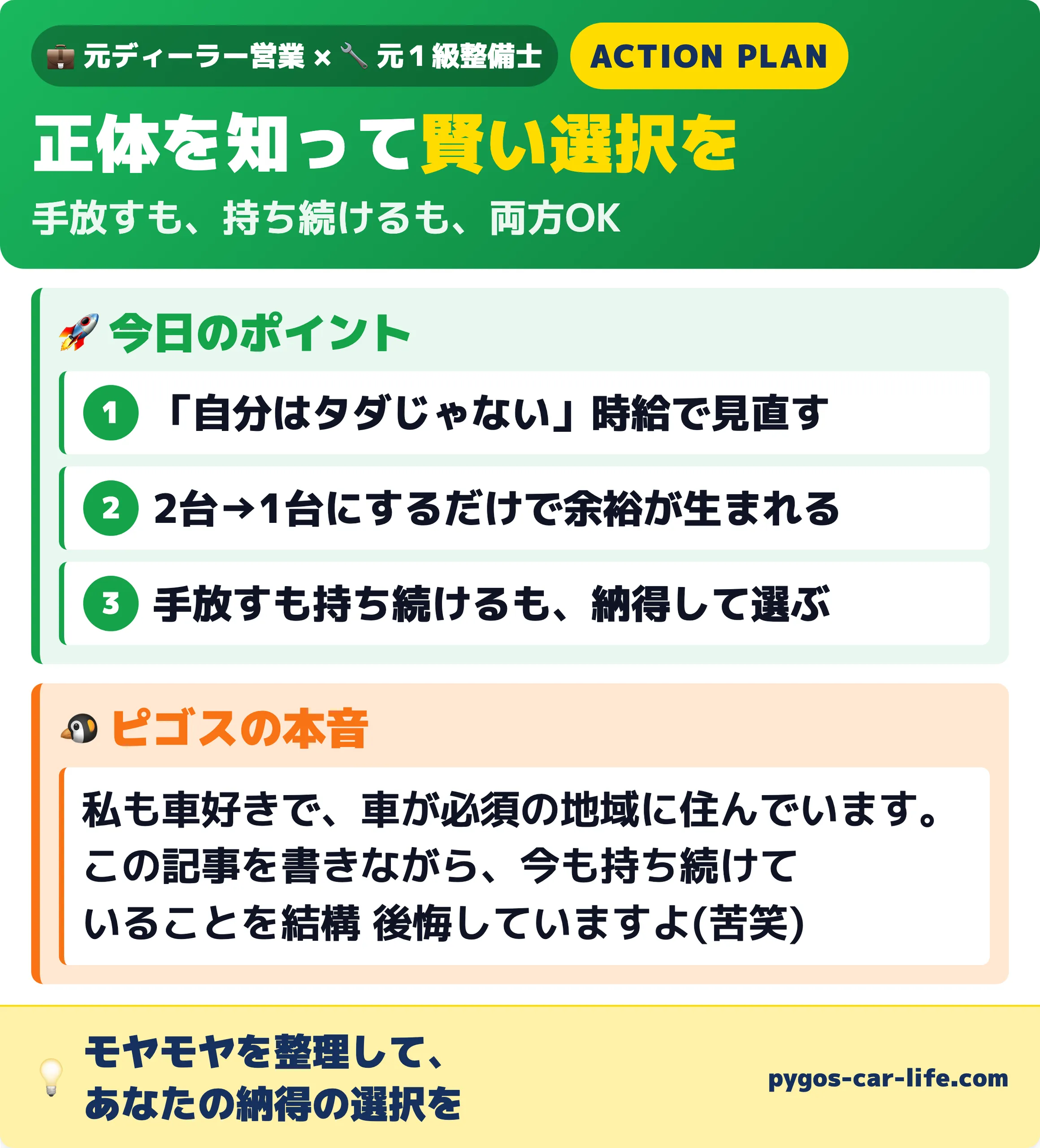 時間食い虫の正体を知って賢い選択を 手放すも持ち続けるも両方OK